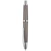 XMKT Penna stilografica retrattile con pennino EF/F, cancelleria in metallo nero opaco, penna a inchiostro per ufficio (striscia B grigia, EF (0,38 mm)