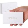BBRGIRL Schede indice a righe, 7,6 x 12,7 cm, schede flash orizzontali (set di 300), carte da studio, biglietti per appunti a righe, biglietti da 3 x 5, schede indice 3 x 5, biglietti per studiare