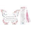 HZBLAZ Regali Moglie Mia Donna Segnalibro con Targhe e Cartelli Acrilica 2PC Set Compleanno Moglie Segnalibri Personalizzato Ricordo San Valentino Regalo Natale dai Anniversario di Matrimonio del Marito