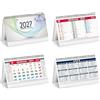 ONE SHOP di Bracalente Piero Calendario da tavolo scrivania uffico Olandese 2027 santi e lune festività internazionali cm19x45 (ColorMix)