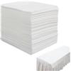 WANDGU Set di 100 lenzuola usa e getta, 80 x 180 cm, per massaggi, salone di bellezza, spa, massaggi, hotel