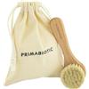 PRIMABIOTIC Spazzola per Massaggio Facciale - Primabiotic Massaggiatore Viso per Detersione Naturale del Viso a Secco, in Legno di Quercia e Peli di Capra | Pulizia Ecologica con Custodia | Skin Care e Bellezza