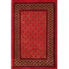 Amma Carpets Tappeto fatto a mano in lana, 60 x 90 cm, colore: rosso