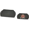 I.A.C.E.R. Srl COOK BY OMAC Bistecchiera rettangolare Chianina 2 cm 37X28 in alluminio pressofuso, manici integrati, elevato spessore con rivestimento antiaderente di estrema qualità