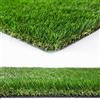 Heyroll Tappeto erboso artificiale, altezza 3,5 cm, tappeto erboso artificiale, realistico giardino prato paesaggio in gomma con foro di drenaggio, bambini e animali domestici giocano su interni ed esterni,