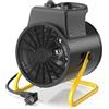 DAHTEC Stufa Elettrica 3000W - Termoventilatore - Radiatore Elettrico Basso Consumo - Termostato e Protezione da Surriscaldamento - per Casa, Bagno o Officina