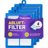 Vioks.pro Viоks.pro - 4 filtri a lamelle per aspirapolvere AEG Vacuum Cleaner Filter HEPA13 AFS1W 900167768/2 EFH12 & Philiрs FC8038/01, filtro dell'aria per Philiрs FC9150 & AEG LX7 VX6 VX7