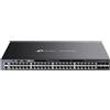 TP-Link Omada SG6654XHP switch di rete Gestito L3 Gigabit Ethernet (10/100/1000) Supporto Power over (PoE) 1U Nero [SG6654XHP]