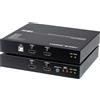 ATEN Extender KVM USB HDMI Dual View HDBaseT 2.0 (4K@100m per Single View) [CE824-AT-G]