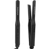 AraSyleon Piastra Per Capelli Mini 0,65 Pollici, Piastra Arricciacapelli 2 In 1 | Per Taglio Pixie, Frangia E Barba Uomo, Riscaldamento Rapido Ptc 170-210°C, Piastra Da Viaggio 220-240V Nera