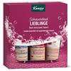 Kneipp - Set regalo con 3 popolari additivi per il bagno Kneipp, contiene 2 bagni di schiuma aromatica e 1 bagno crema da 100 ml