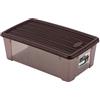 Stefanplast Elegance Scatola Visualbox, Plastica, Marrone, 32.5x19x11 cm, 1 unità