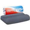 Third of Life Cuscino sagomato ortopedico in Memory Foam regolabile in altezza | Federa QuickDry, posizione supina e sul fianco, traspirante, antiacaro, termoregolatore, federa 40 x 80 cm, 8 + 2 cm