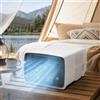 Huachorial Condizionatore Portatile Senza Installazione 2700 BTU, Mini Aria Condizionata con Compressore 280W, Silenziosa 45dB, Timer 12H e Controllo Remoto per Camping, Camper e Stanze Piccole