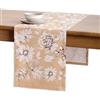 Maison d' Hermine Pretty Autumn Runner da tavola in 100% cotone per feste, cene, vacanze, cucina, giorno del Ringraziamento, Natale (50 cm x 150 cm)