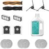 dreame Kit di accessori per aspirapolvere robot compatibile con X50 Ultra / L50 Ultra/L40s Ultra (1 spazzola districante, 2 spazzole laterali, 2 filtri per la polvere, 2 sacchetti per la raccolta