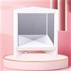 VERIMP True Mirror Specchio Non Reversibile Specchio Real Me Specchio Invertito Specchio Cosmetico Non Reversibile Sinistro E Destro Non Sono Specchi Invertiti Specchi Accessori For La Casa For Il Bagno ( Co