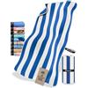 NirvanaShape Telo mare XXL - Asciugamano da spiaggia con oltre 32 motivi spiaggia - Asciugatura rapida in microfibra - Asciugamano da bagno - 200 x 90 cm