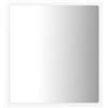 vidaXL Specchio da Bagno con LED Bianco 40x8,5x37 cm in Acrilico
