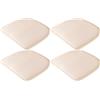 Generic (Set di 1/2/4) Cuscino per Sedia A Ferro di Cavallo in Pelle/Cuscino per Sedile, Cuscini Morbidi E Durevoli, Cuscini per Sedie da Cucina Antiscivolo con Rivestimento Lavabile in Lavatrice