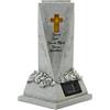 Generic Vasi Cimiteriali per Tomba Scultura in Resina Impermeabile con Croce