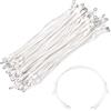Craftora Braccialetti regolabili con nodo intrecciato in corda da polso per braccialetti cerati per fai da te, braccialetti dell'amicizia e creazione di gioielli