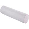 JORTUIO Cuscino Cilindrico Lungo 40/50/60/70/90 cm,Cervicale Rotolo Cilindro Cuscino,Supporto Ergonomico Cuscino Cilindrico Cervicale per Letto Divano,Gambe,Schiena(Grigio argento,20x70cm)