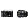 Sony Alpha 7CII di Sony | Fotocamera mirrorless full-frame (compatta, 33 MP, autofocus in tempo reale, 10 fps, video in 4K, display touch orientabile) + Lente SEL2860 + Lente SEL2450G (Argento)