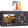 ClearClick Video to Digital Converter 2.0 (seconda generazione) Mini Edition - Registra video da videoregistratori, nastri VHS, AV, RCA, Hi8, videocamere, DVD, sistemi di gioco