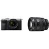 Sony Alpha 7CII di Sony | Fotocamera mirrorless full-frame (compatta, 33 MP, autofocus in tempo reale, 10 fps, video in 4K, display touch orientabile) + Lente SEL2860 + Lente SEL2070G (Argento)
