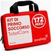 PURAHELP Set di pronto soccorso - 172 pezzi per casa, ufficio o in viaggio