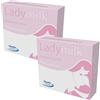 Generico 2 LADYMILK Integratore ALLATTAMENTO | Migliora Quantita' e Qualita' Latte | 60 cps | a base di GALEGA, CARDIO MARIANO e ANICE | Supporto efficace per Montata Lattea - 2 Scatole