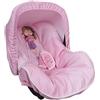 Babyline Copri seggiolino auto, universale gruppi 0/1/2, copri imbracatura regalo!!! (Beauty Girl)