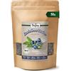 Biojoy Foglie di mirtillo BIO, essiccate, tisana, 50 g | Tisana sfusa, tagliate, Vaccinium myrtillus folium L.
