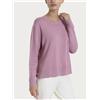 RAGNO MAGLIA DONNA GIROCOLLO DR07T9 LILAS