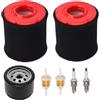 Hippotech 937-05066 Filtro aria 951-12690 Ricambio filtro olio per MTD 737-05066 951-12690 547cc Troy Bilt TB42 TB46 CLT42H CYT4220 4X90HU Cub Cad XT1-LT42 XT1-LT42 XT1-LT466 Trattore tosaerba