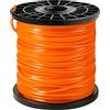 CHRORINE Filo decespugliatore Professionale 2,4 mm x 75 m Filo quadrilatero, ricambi decespugliatore