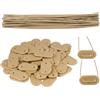 EXIN DEHCEN 50 Pezzi Kit di Fissaggio per Recinzione Paravista,Fissaggio perFrangivista | Kits per Il Fissaggios Telo Frangivista, Kit di Fissaggio per Recinzione per Privacy, per Recinzioni, Terrazze