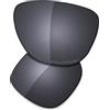 Saucer Lenti di Ricambio Premium Compatibili con Ray-Ban Meta Wayfarer (Gen 2) RW4012 Occhiali da Sole Smart 53 mm, Scudo Nero Polarizzato, Taglia unica