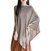 LIUYUYOUGO Scialle Donna Poncho Di Lana Per Donna Scialli E Stole In Cashmere Leggero Eleganti Maglioni Lavorati A Maglia Con Scollo A Barca E Drappeggio Mantelli Per Matrimoni Serate E Feste.