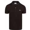 Lacoste Polo Buffalo marrone, da uomo, vestibilità regolare
