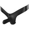 Sinleey String Tanga per Uomo Lack di Pelle Slip con Copertura Pennello Gomma Latex Intimo Tback Thong Briefs Mutande Nero L