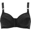 Lepel Reggiseno Donna Senza Ferretto Art Adele col. E Mis. A Scelta (10, Nero)