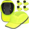 BWOLF TRIVOR Caschetto Antinfortunistico Cappello di Protezione Berretto da Lavoro Casco da Lavoro con Calotta in ABS EN 812 e Strisce Riflettenti
