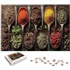ADCCAT Puzzle 1500 Pezzi Condimento, Puzzle Cucina in Legno per Adulti, Misura: 87x57 cm, Puzzles 1500 Pezzi per Adulti, Giochi Educativo per Famiglie, Puzzles per Idea Regalo Donna, Decorazioni Casa, -4987