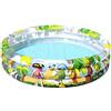 Bestway 51040 - Piscina gonfiabile per bambini Jungle Trek, 122 x 25 cm