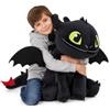 Play by Play Grande peluche XXL, adatto per Stitch, Sonic, Spider-Man, Sesamo Street, Grinch, Minecraft e altro ancora, licenza originale 70-120 cm (contatore di draghi senza denti 95 cm)