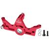 GPM Alluminio 7075-T6 Alloy Bearing Motor Mount for Traxxas 1:10 Slash 4X4 / Hoss 3S / Bigfoot 4X4 / Ford Raptor R Ultimate/Stampede 4WD Upgrades - Rosso