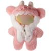 CKLHCFF Set di vestiti per Labubu (Shark-Pink)