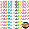 Halinuia 120 pezzi mini anatre luminose in resina mini anatra in plastica piccola anatra da nascondere anatre statuine in miniatura ornamenti per acquario giardino paesaggio fai da te case delle